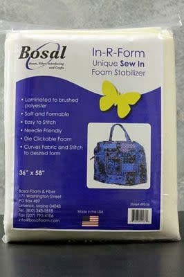 BOSAL Bosal stabilisateur mousse In-R-Form à coudre pour sac 36 po x 58 po
