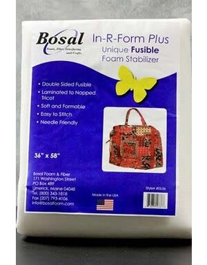BOSAL Bosal stabilisateur mousse In-R-Form plus fusible deux côtés pour sac 36 po x 58 po