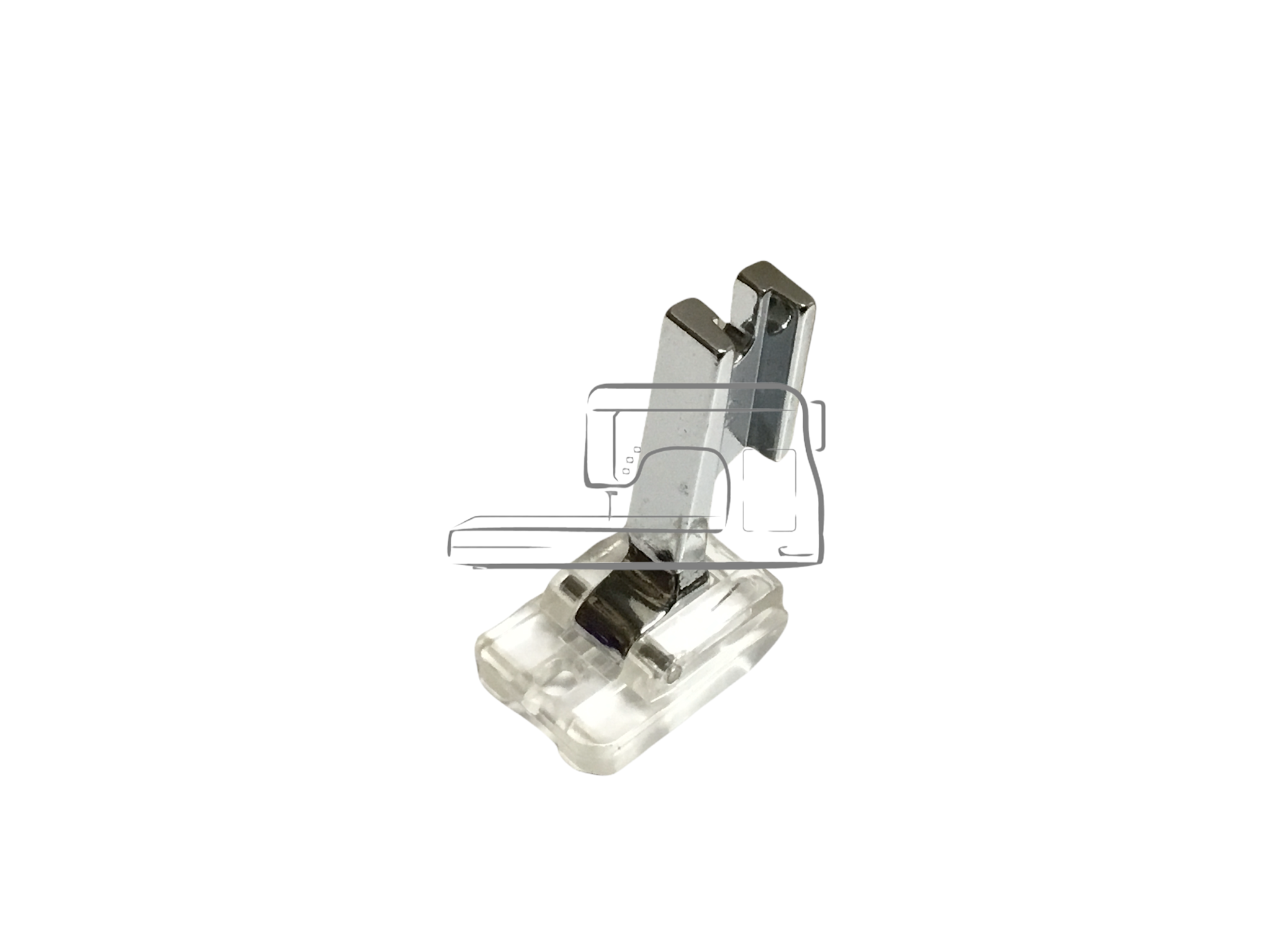 White Pied Fermeture Eclair Invisible Haut Singer