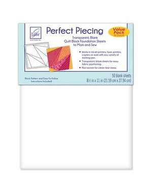 June Tailor Ensemble de 50 feuilles Perfect Piecing