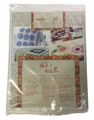 Inspira DISC Stick N Fuse II (8 1/2po X 12 Feuilles)