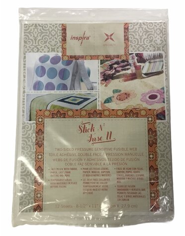 Inspira DISC Stick N Fuse II (8 1/2po X 12 Feuilles)