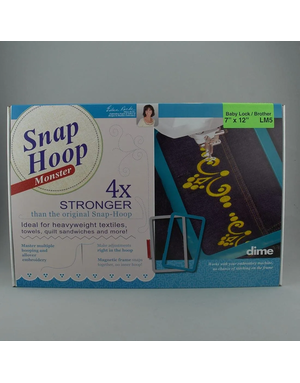 DIME DIME Snap Hoop Monster Magnetic Hoop, 7 in x 12 in