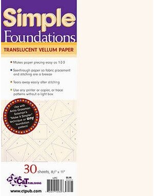 C&T Publishing Simple Foundations Vellum Paper