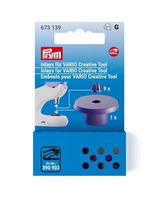 Prym VARIO Creative Tool inlays 10pc