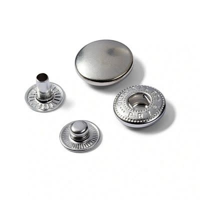 Prym Prm Vario boutons pression Anorak 15 mm argent 10pc ( Pré commande )