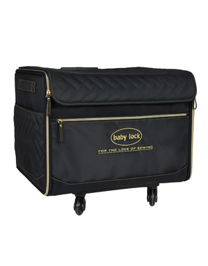 Baby Lock Valise à surjeteuse matelassé noir Baby Lock - Grand - Compatible avec BLP6,BLETS8,BLES8,BLES4,BLC4