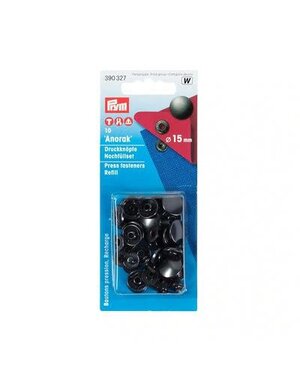 Prym Prym Vario boutons pression Anorak 15 mm noir oxydé 10 mcx ( pré-commande )
