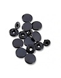 Prym Prym Vario boutons pression Anorak 15 mm noir oxydé 10 mcx ( pré-commande )