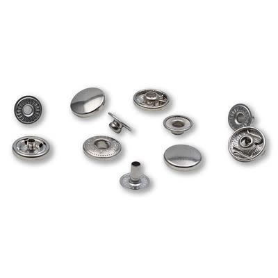 Prym Prym Vario boutons pression Anorak 12 mm argent 10pc