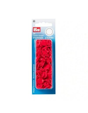 Prym Prym boutons-pression plastique 12,4 mm rouge 30 pièces