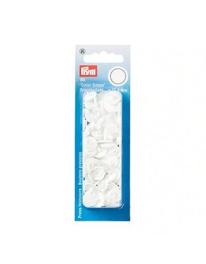 Prym Prym boutons-pression plastique 12,4 mm blanc 30 pièces