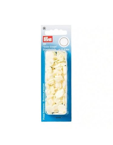 Prym Prym color snaps 12.4 mm pearl 30pc
