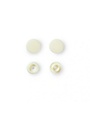 Prym Prym boutons-pression plastique 12,4 mm perle 30 pièces