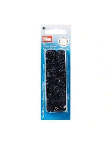 Prym Prym color snaps 12.4 mm navy 30pc