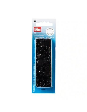 Prym Prym color snaps 12.4 mm black 30pc