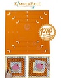 Kimberbell Orange pop ruler square set
