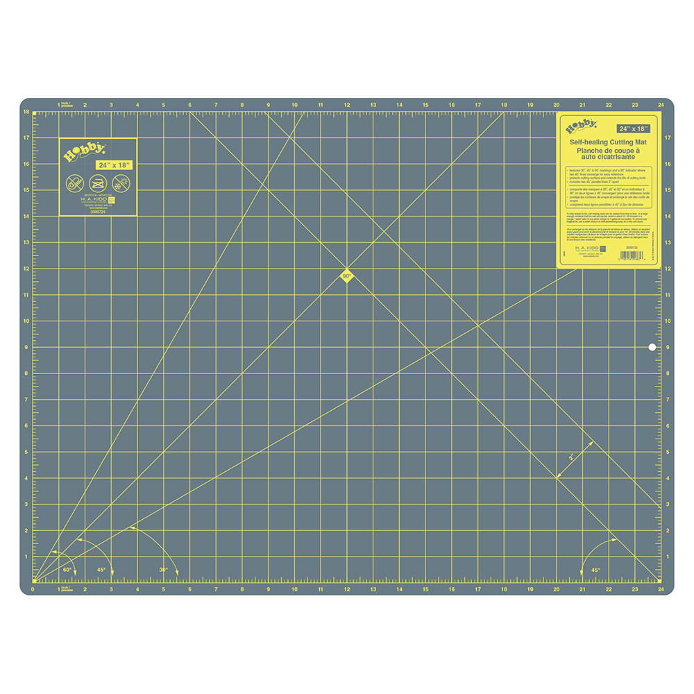 Hobby HOBBY Tapis de coupe - 24" x 18" (environ. 60 cm x 43 cm)