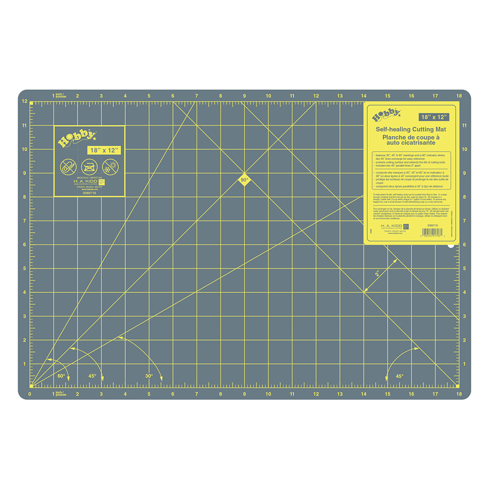 Hobby HOBBY Tapis de coupe - 18" x 12" (environ. 45 cm x 30 cm)