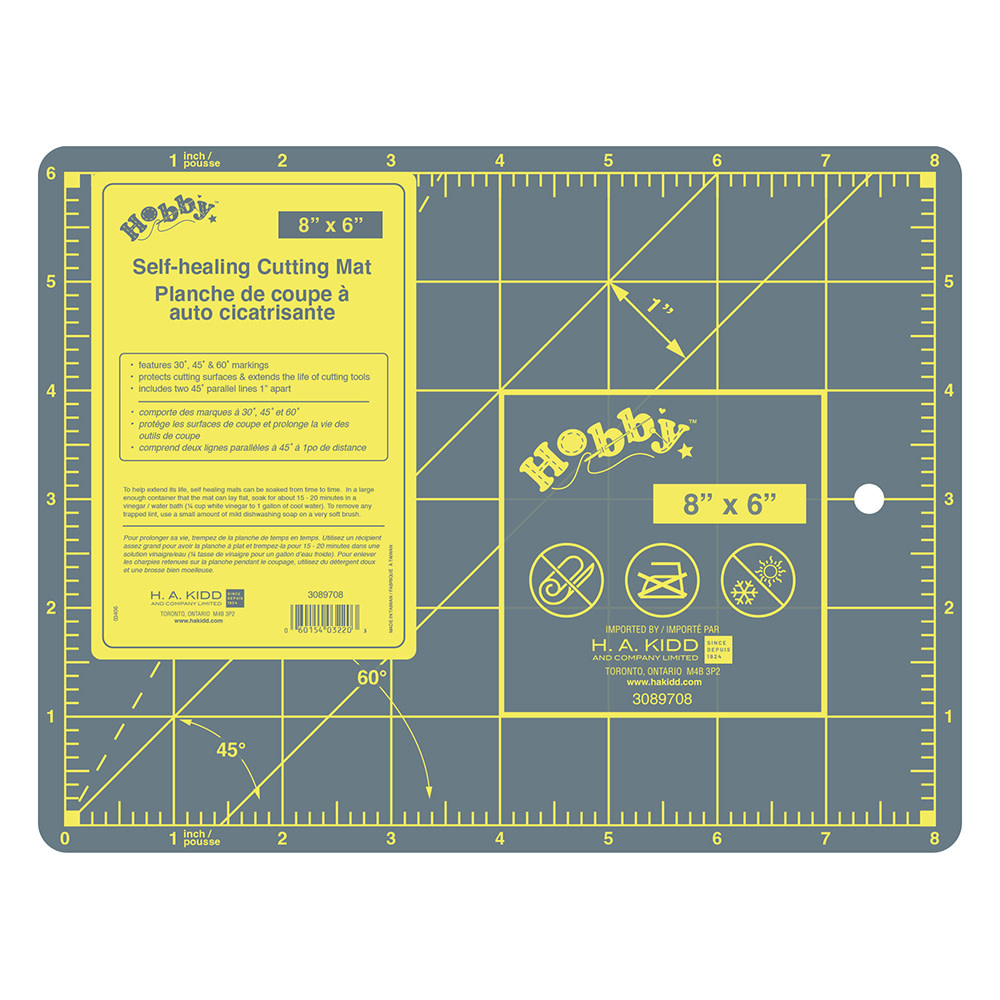 Hobby HOBBY Tapis de coupe - 8" x 6" (environ. 20 cm x 15 cm)