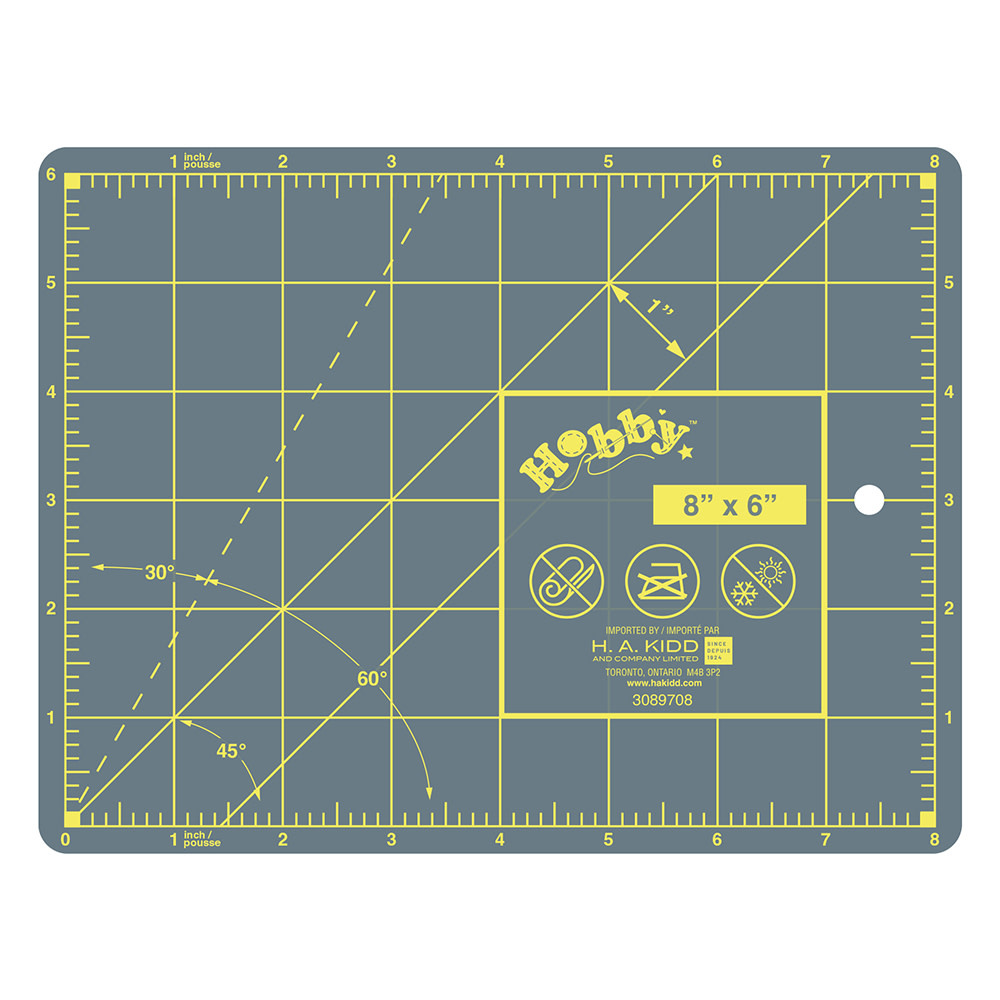 Hobby HOBBY Tapis de coupe - 8" x 6" (environ. 20 cm x 15 cm)