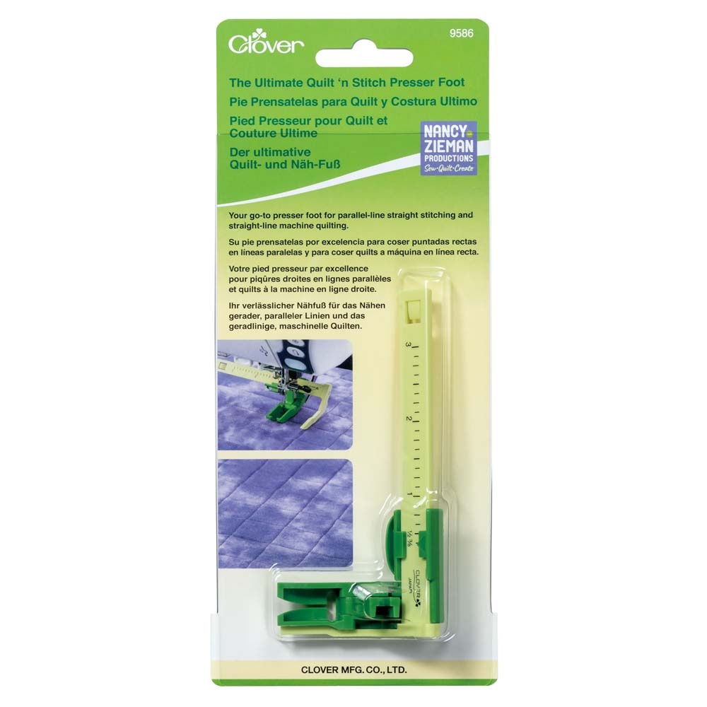 Clover CLOVER 9586 - Ultimate Quilt 'n Stitch Presser Foot