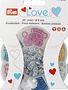 Prym Prym Snap fasteners jersey, prym love, 8mm, in 6 colours