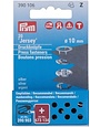 Prym Prym boutons pression jersey 10 mm, argent, paquet de 20