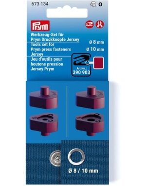 Prym Prym Vario ensemble d'outils pour boutons pression jersey 8-10 mm