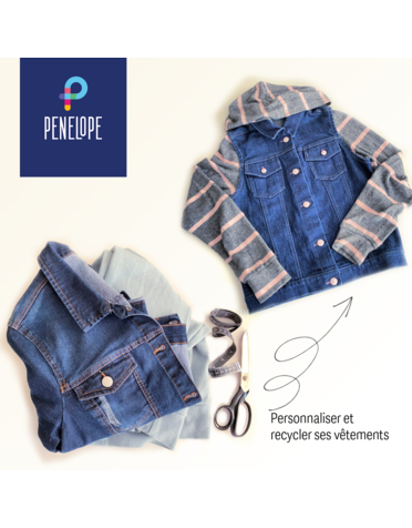 Pénélope Personalize and recycle your clothes