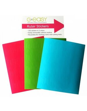 G.E. Designs Feuilles autocollantes forme de flèche G Easy Ruler Stickers