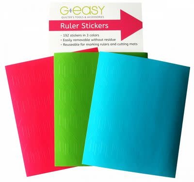 G.E. Designs Feuilles autocollantes forme de flèche G Easy Ruler Stickers