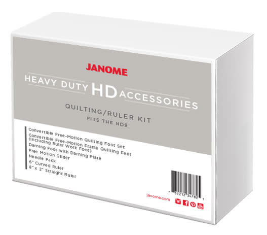 Janome Janome ensemble pour courtepointe/règle Janome HD9
