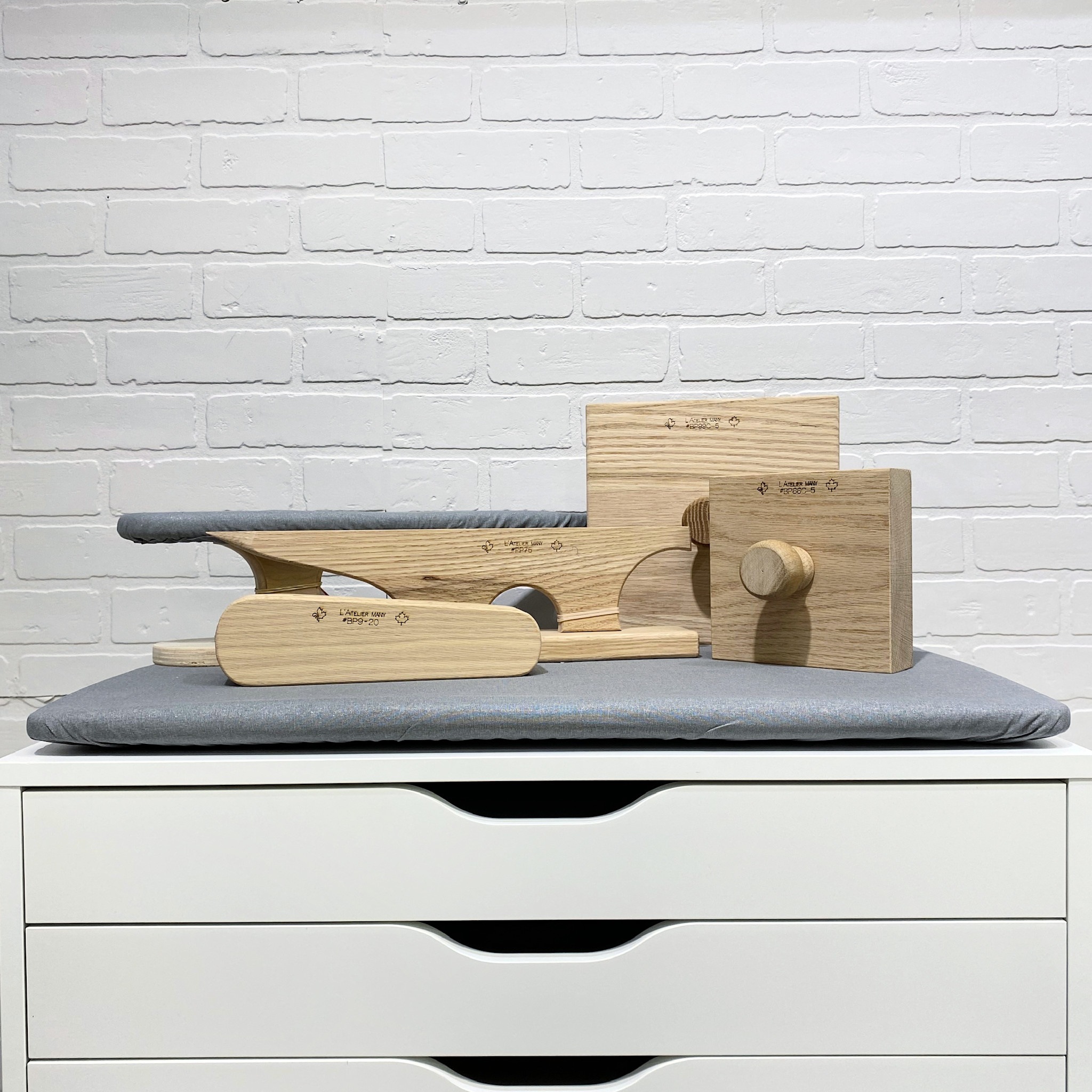 L'Atelier a Many & Famille Ironing board for Ikea Alex