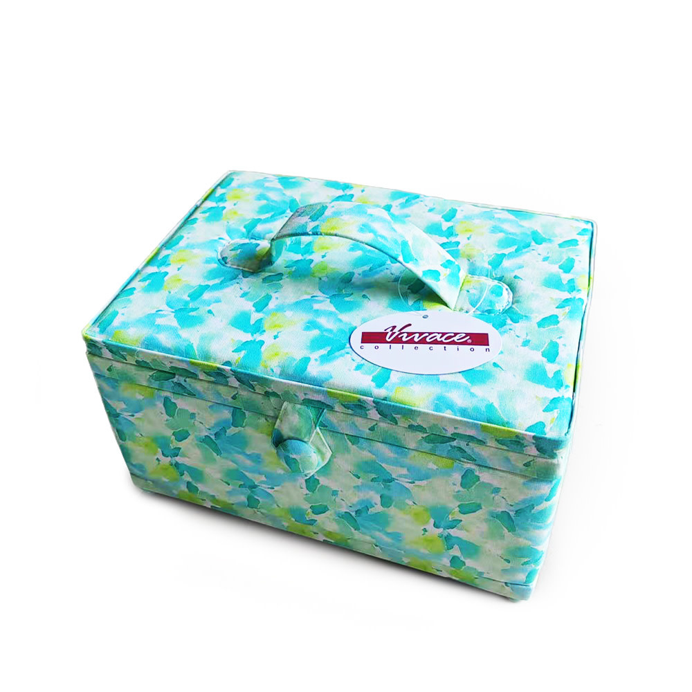 Vivace VIVACE Medium Sewing Basket - 25 cm x 19 cm x 15 cm (10" x 7 1/2" x 5 3/4")