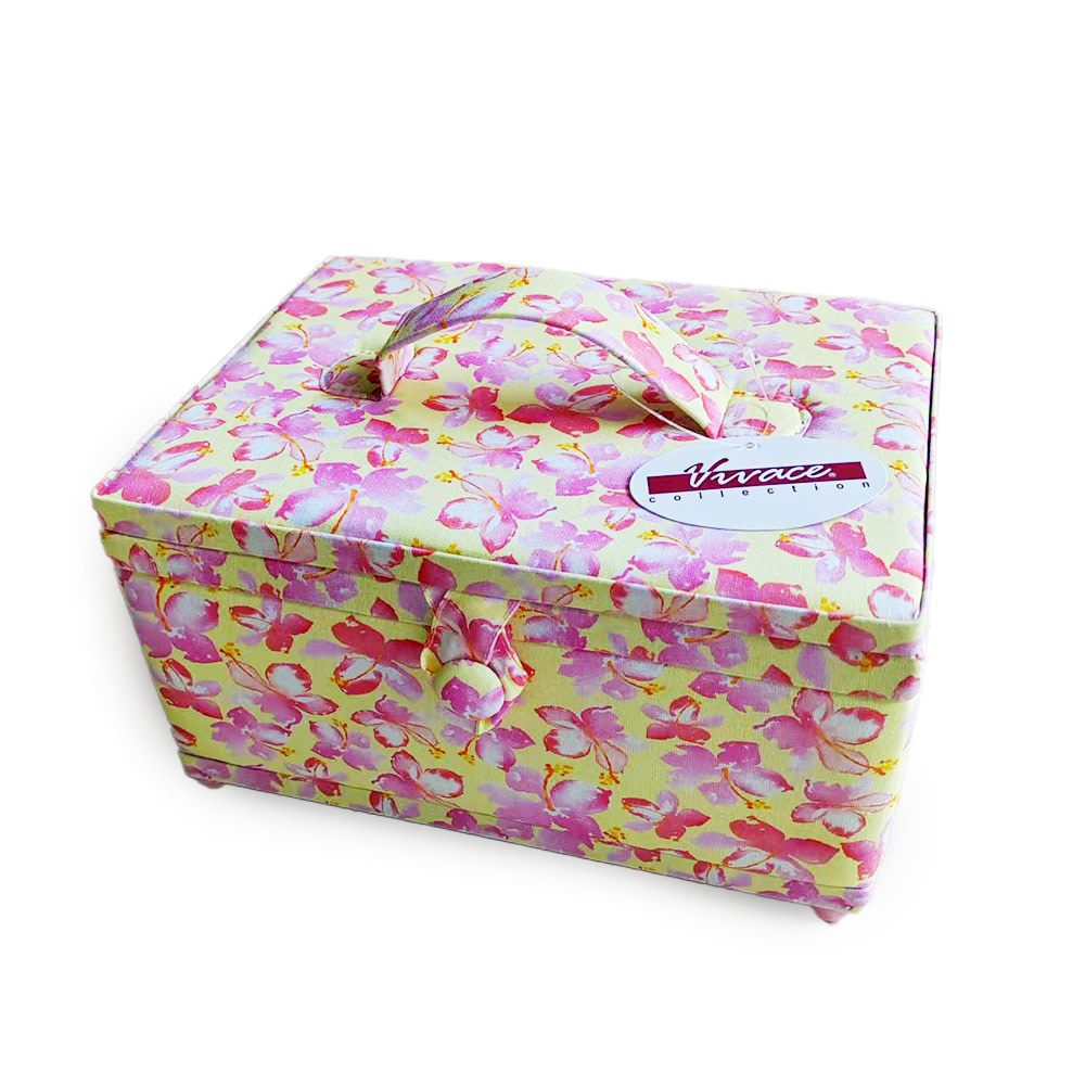 Vivace VIVACE Panier à couture moyen - 25 cm x 19 cm x 15 cm (10" x 7 1/2" x 5 3/4")