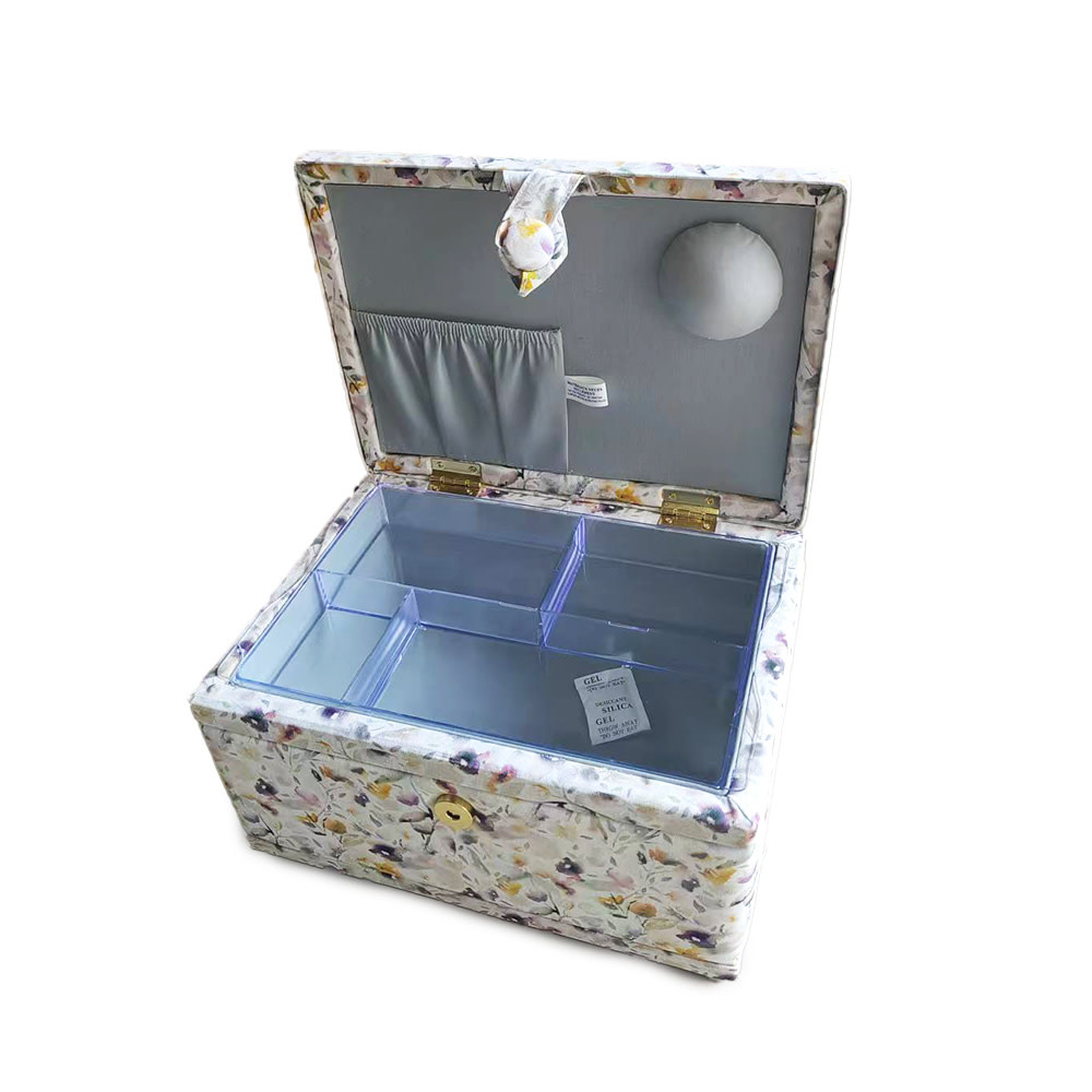 Vivace VIVACE Medium Sewing Basket - 25 cm x 19 cm x 15 cm (10" x 7 1/2" x 5 3/4")