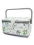 Vivace VIVACE Medium Sewing Basket - 25 cm x 19 cm x 15 cm (10" x 7 1/2" x 5 3/4")