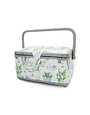 Vivace VIVACE Medium Sewing Basket - 25 cm x 19 cm x 15 cm (10" x 7 1/2" x 5 3/4")