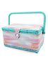 Vivace VIVACE Medium Sewing Basket - 25 cm x 19 cm x 15 cm (10" x 7 1/2" x 5 3/4")