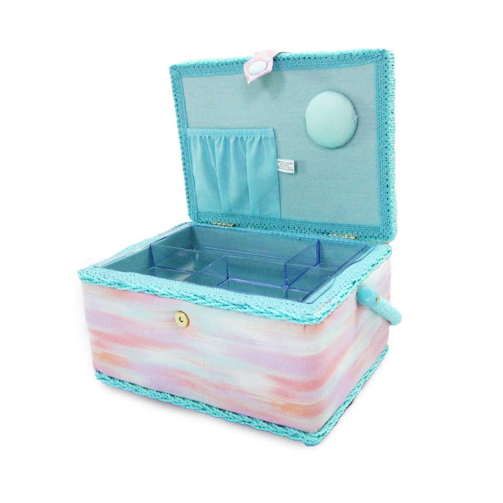 Vivace VIVACE Medium Sewing Basket - 25 cm x 19 cm x 15 cm (10" x 7 1/2" x 5 3/4")