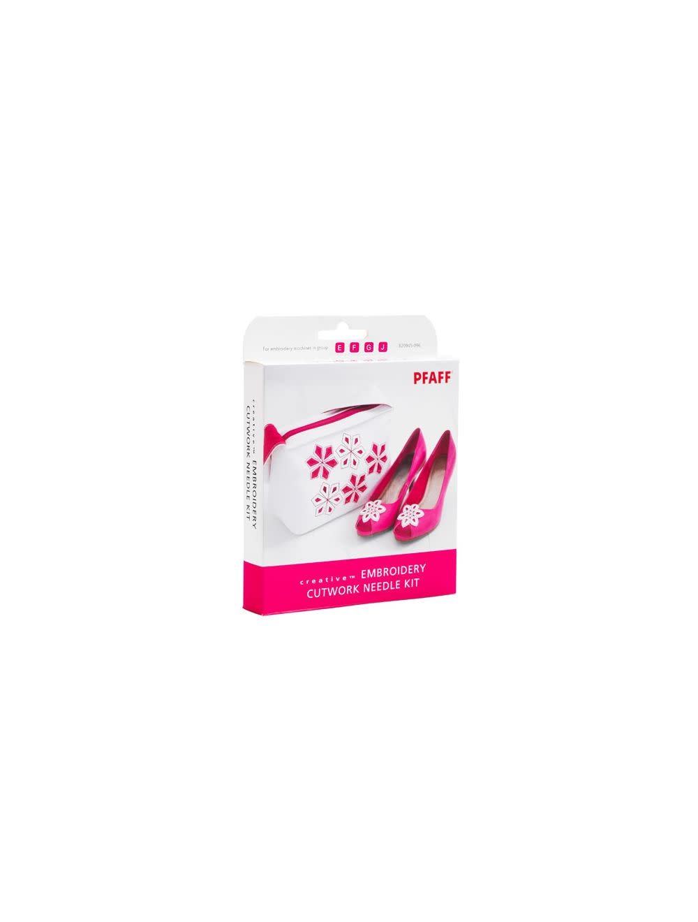 Pfaff Pfaff ensemble d'aiguille cutwork groupe E, F, G, J, L