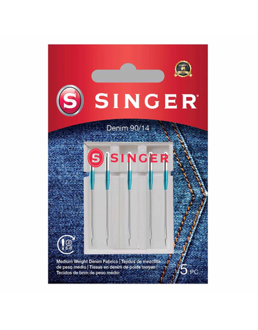 Singer Singer denim needles Size 90/14 5-Pack