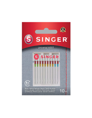 Singer Singer universal needles assorted sizes 10-Pack