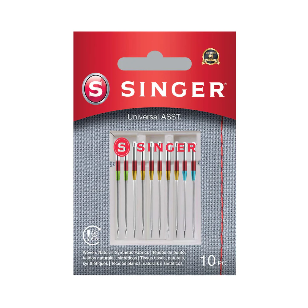 Singer Singer universal needles assorted sizes 10-Pack