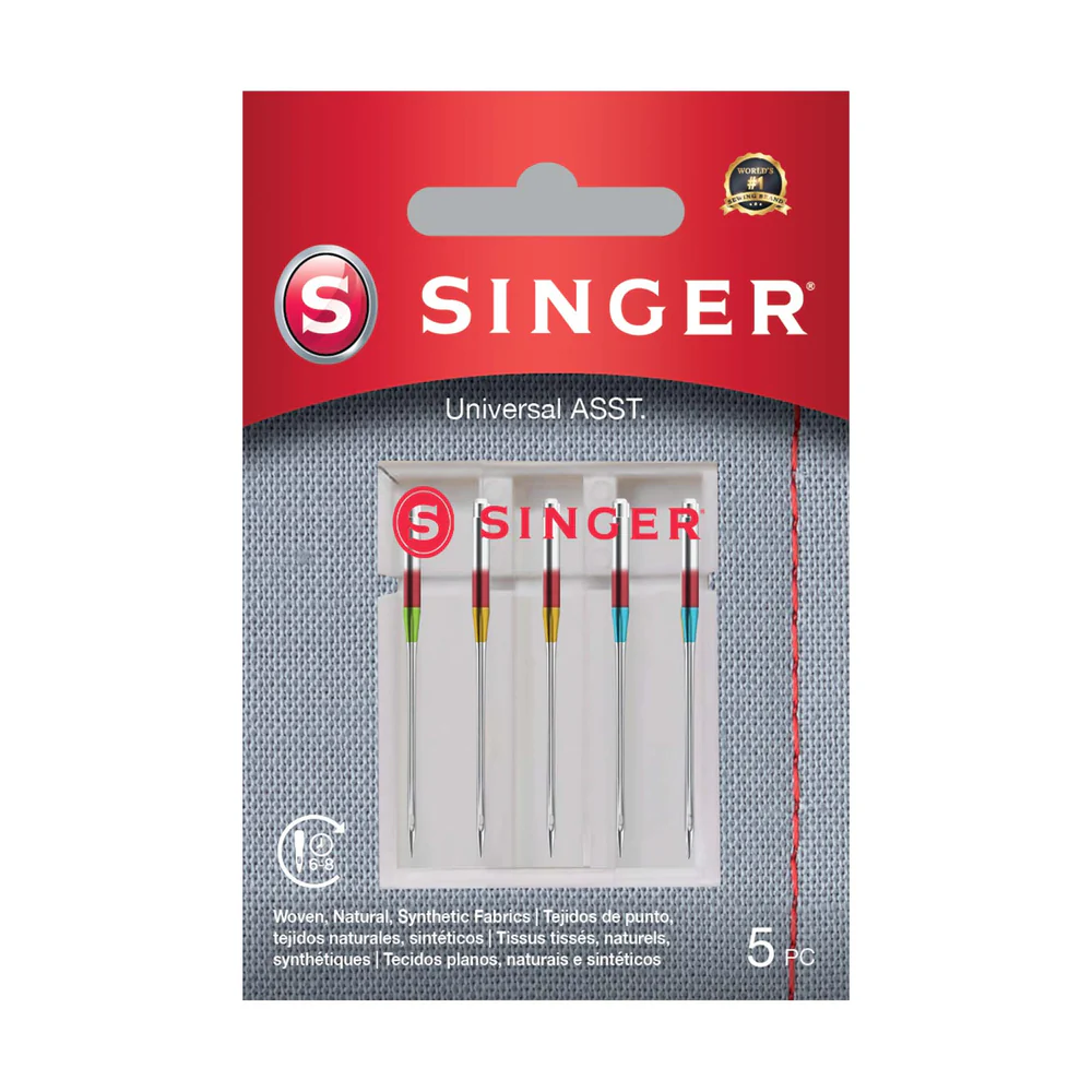Singer Singer aiguilles universelles assorties paquet de 5