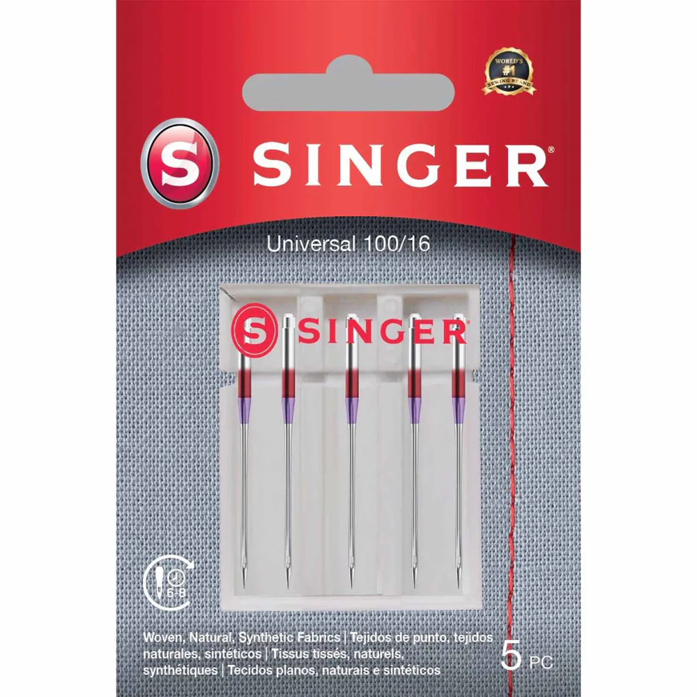 Singer Singer aiguilles universelles 100/16 paquet de 5