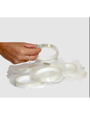 Pénélope Transparent Heat Tape for Sublimation – 1/2 inch x 33M (Sold Individually)