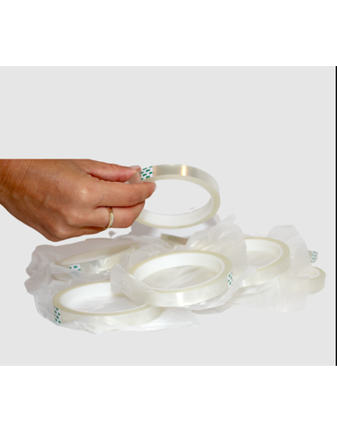 Pénélope Transparent Heat Tape for Sublimation – 1/2 inch x 33M (Sold Individually)