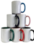 Pénélope Tasse à sublimation couleur variées 15 oz, revêtement AAA, impression couleur, emballage en polystyrène renforcé